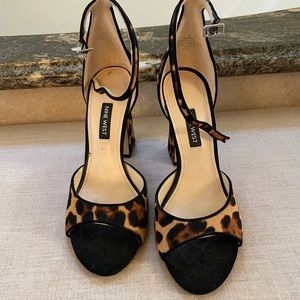 Leopard High Heel Sandal